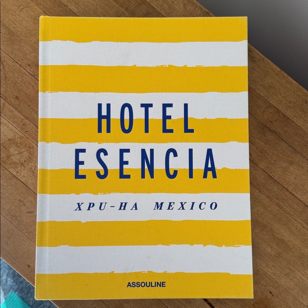 NEW Assouline Hotel Esencia Coffee Table Book